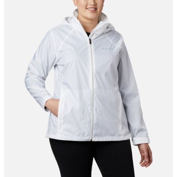 Columbia Jas Dames, Switchback III Plus Size Wit, 57FIONJCY